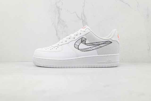 Nike air force one sales 3d swoosh