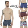 Kit 10 cuecas boxer adulto SORTIDAS Zôobrazil