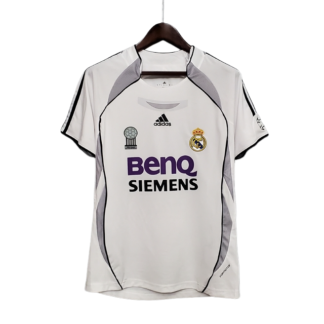 CAMISA RETRÔ REAL MADRID 06/07