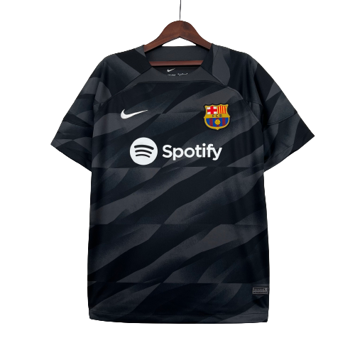 Camisa 23/24 Goleiro Barcelona Preta | Camisa 12 Store