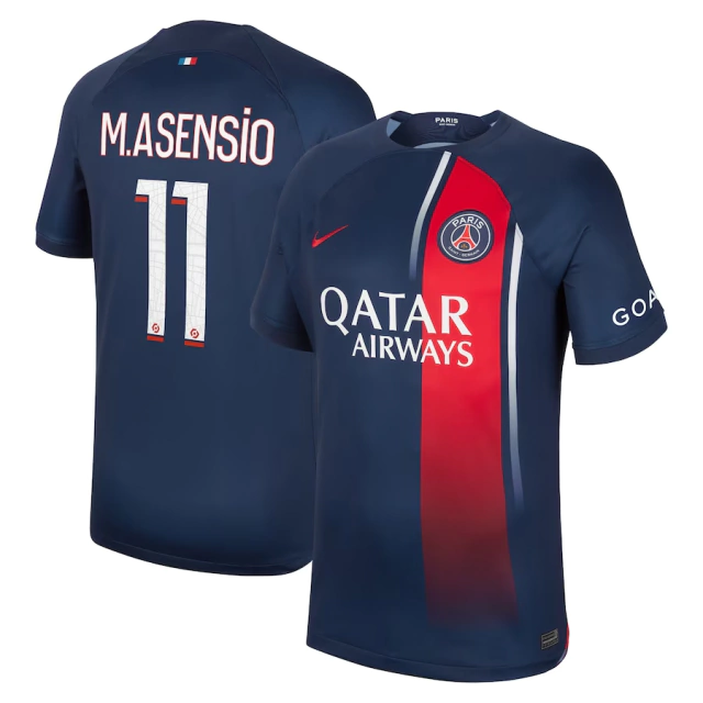CAMISA PSG HOME 23 24 M. ASENSIO 11