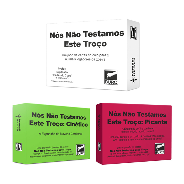 Nós não testamos este Troço board game