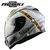 Imagem do Frete gr?tis 1 pe?a capacete de motocicleta NENKI DOT capacetes de motocross off road capacete de corrida de rosto inteiro com lente transparente