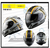 Frete gr?tis 1 pe?a capacete de motocicleta NENKI DOT capacetes de motocross off road capacete de corrida de rosto inteiro com lente transparente - loja online
