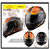 Frete gr?tis 1 pe?a capacete de motocicleta NENKI DOT capacetes de motocross off road capacete de corrida de rosto inteiro com lente transparente na internet