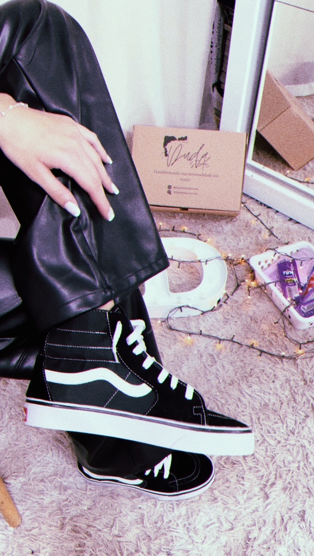 Vans old skool clearance preto tumblr