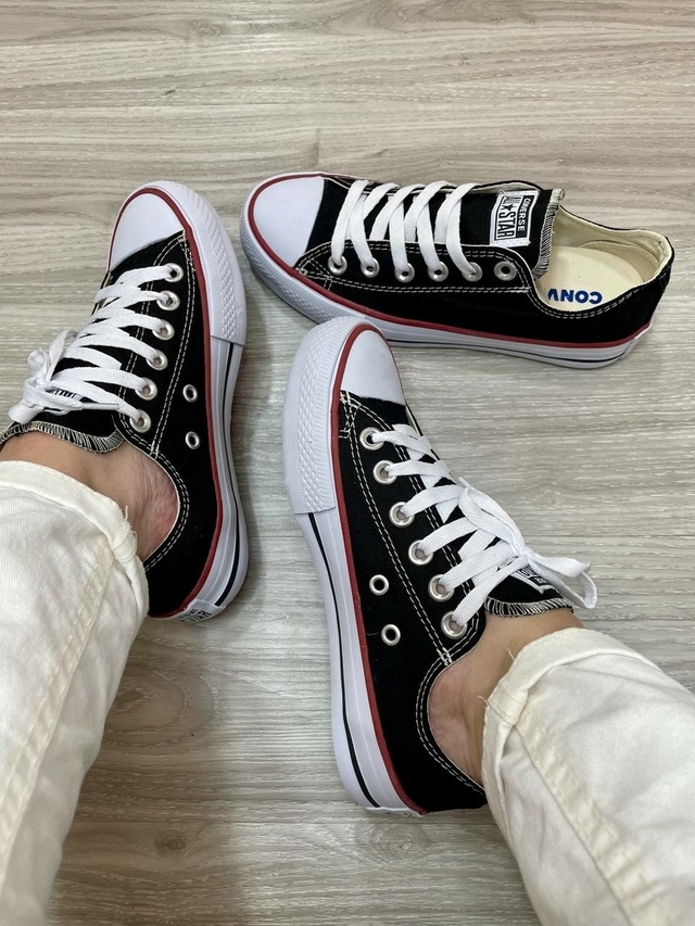 All Star Preto Plataforma - Comprar em Duda Store