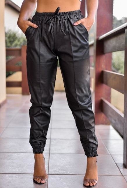 Calça jogger courino sales