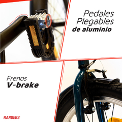 Bicicleta Plegable Rodado 20 - tienda online