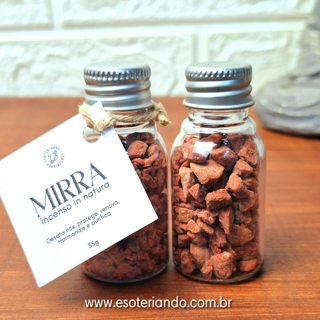 Incenso Natural - Resina Mirra 35g