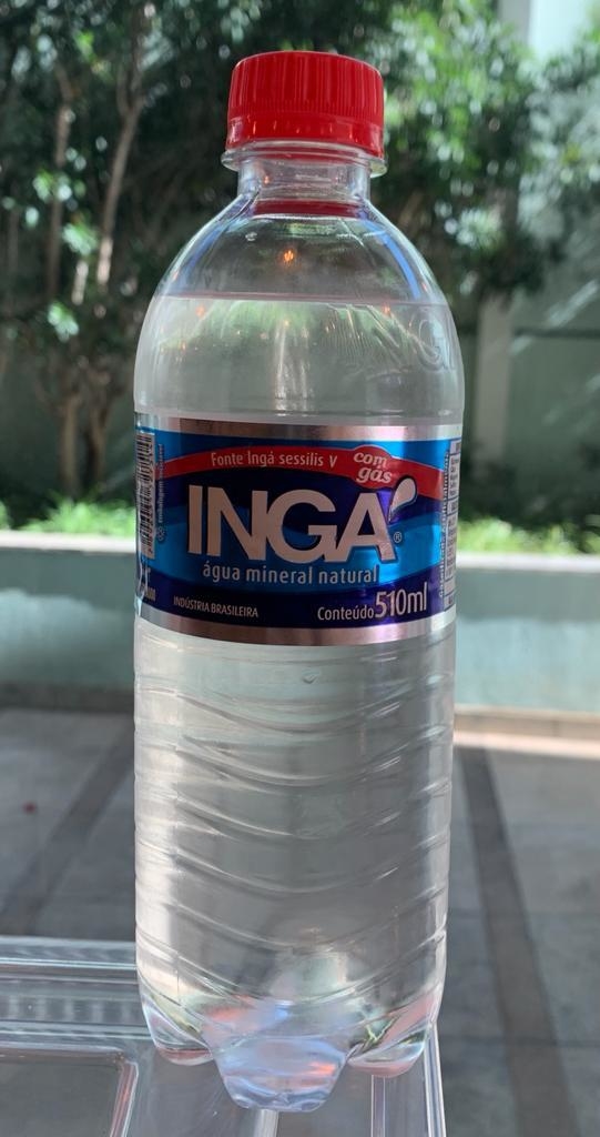 Água Mineral INGA - 510 Ml Com Gás Pet