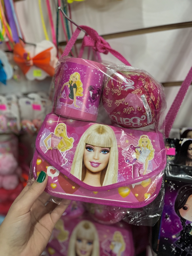 Kit Infantil Bolsa Barbie - Comprar em Luka Modas