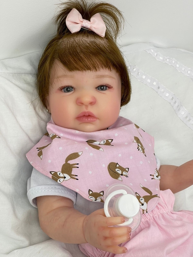 Bebe Reborn menina Molde Abigail (Entrega 5 a 10 dias ), Bebês Realistas  arte Reborn Entrega em 3 a 7 dias