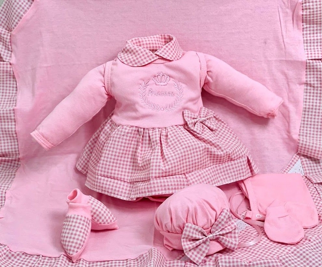 Boneca Bebê Reborn Silicone Tatá Menina Pagão Roupinha Rosa - ShopJJ -  Brinquedos, Bebe Reborn e Utilidades