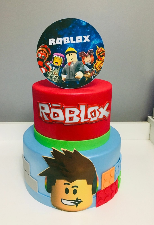 Topper de bolo Roblox Feminino  Roblox birthday cake, Diy cake topper  birthday, Roblox cake