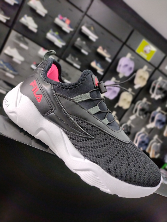 Tenis fila falsos grises online