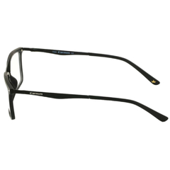 Armação para Óculos Masculino Carmim Preto Fosco Retangular CRM41488 C1 54