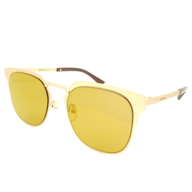 Óculos de Sol Feminino Carmim Dourado Fosco Moderno CRM42123 C2 54