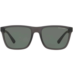 Óculos de Sol Masculino Armani Exchange Cinza Fosco Clássico AX4080SL 830571 57