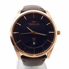 Relógio de Pulso Masculino Technos Rosé Redondo GM10YH/2A