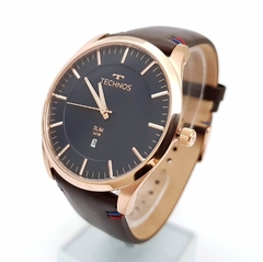 Relógio de Pulso Masculino Technos Rosé Redondo GM10YH/2A