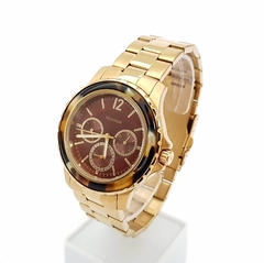 Relógio de Pulso Feminino Technos Dourado Redondo 6P29IH/4M