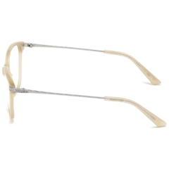 Armação para Óculos Feminino Swarovski Bege Retangular SK5181 025 54