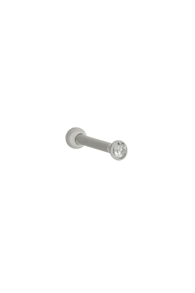 Comprar Piercing de Prata Lua Cravejada Tragus/Hélix - R$69,90 - Joias em  Prata 925