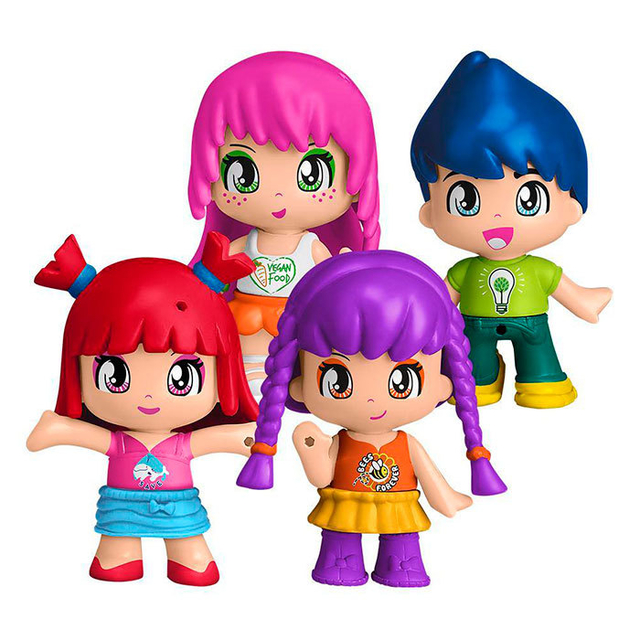 PINYPON Serie 11 Naturaleza Figuras con accesorios 4 modelos
