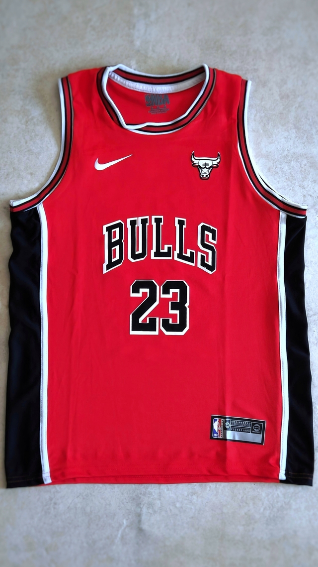 CAMISETA CHICAGO BULLS 23 JORDAN ROJA
