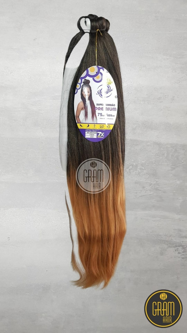 Super Jumbo Cabelo Para Tranças Box Braids Marca Estylo Mulher 400