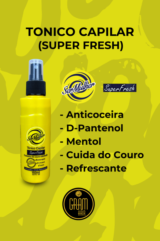 Tonico Capilar Anticoceira Ser Mulher 150ml