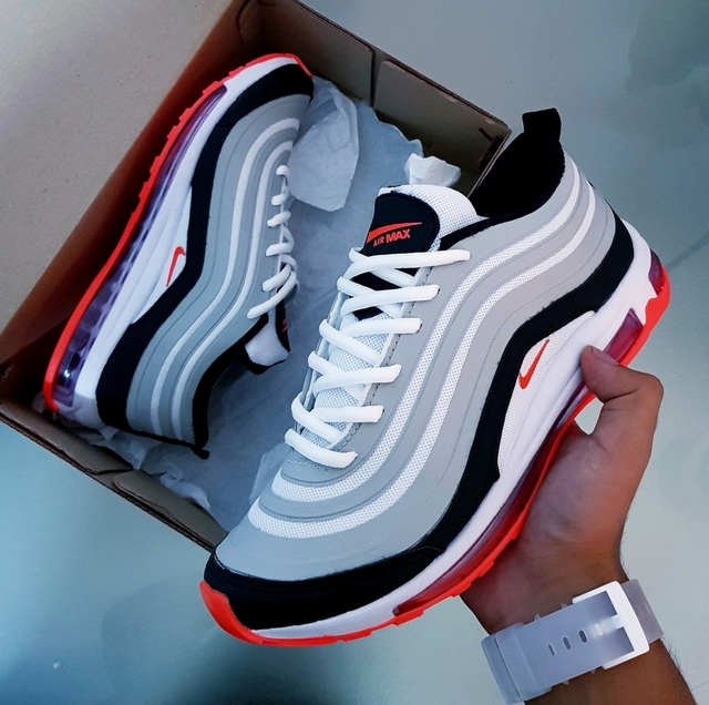 Airmax 97 Gris/naranja - Comprar en Zapas.Store