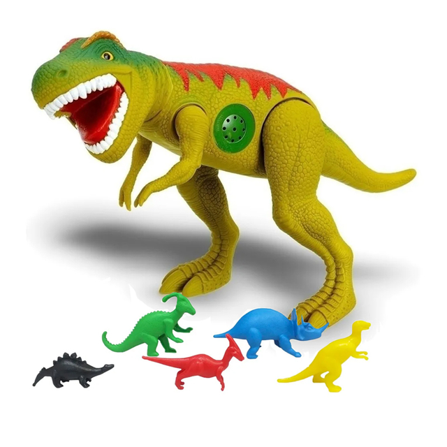 Dinossauro Tiranossauro Rex Mega Toy Adijomar Brinquedos