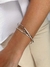 Pulseira Bracelete Fio Quadrado Fino Prata 925 - comprar online