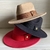 Chapéu Panamá Fedora - Vermelho na internet