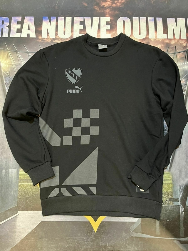 Buzo Independiente 2024 Negro icon sin capucha