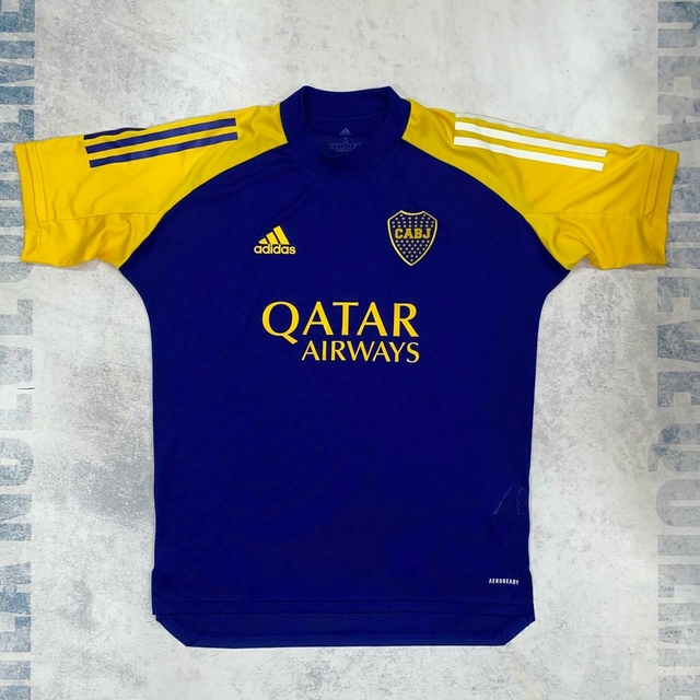 Camiseta entrenamiento Boca 2020 2021 azul