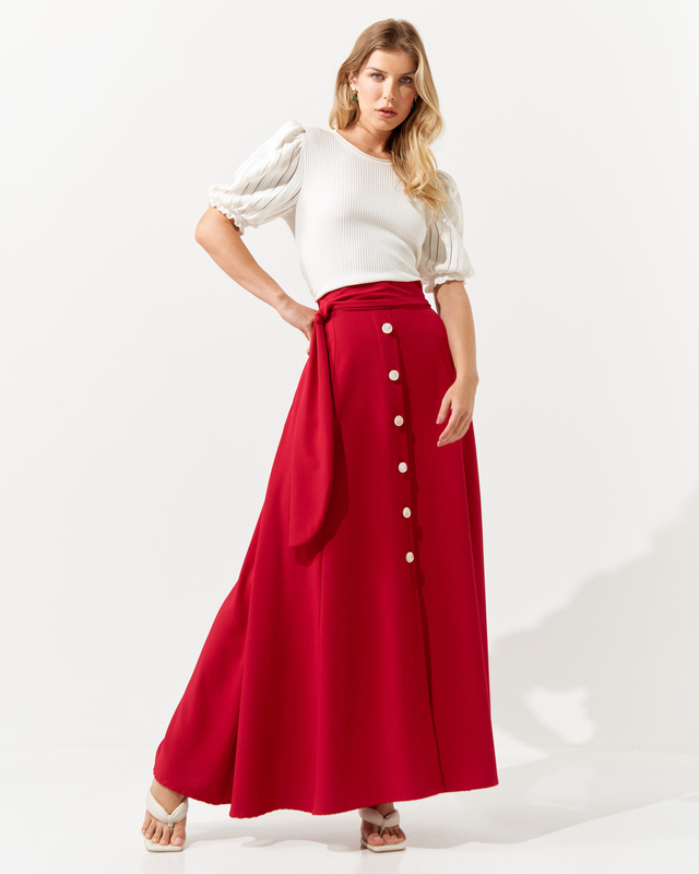 Ver modelo de saia longa sale