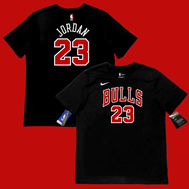 Camisa Jersey NBA 23 Michael Jordan Chicago Bulls Com Mangas