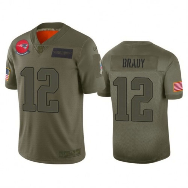 Brady salute to cheap service jersey