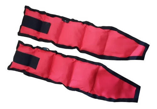 2 Tobilleras Reforzada Con Ribete 2 Kg C u Fitness