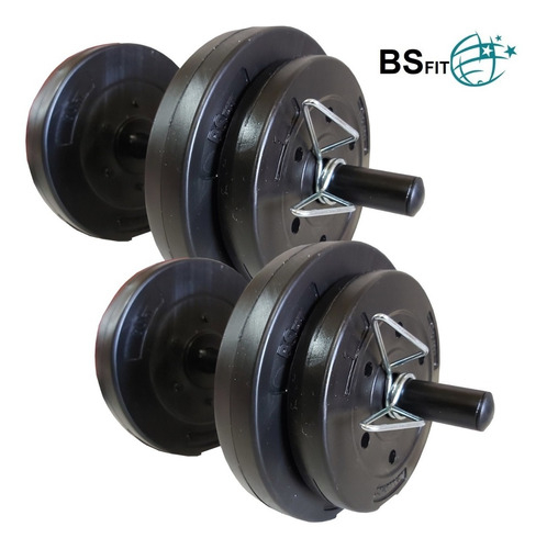 Kit mancuernas y discos musculación new arrivals