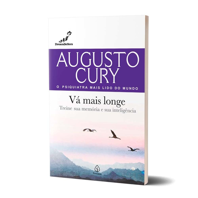 Livro Vá Mais Longe - Augusto Cury - Tenda Gospel Livraria Cristã