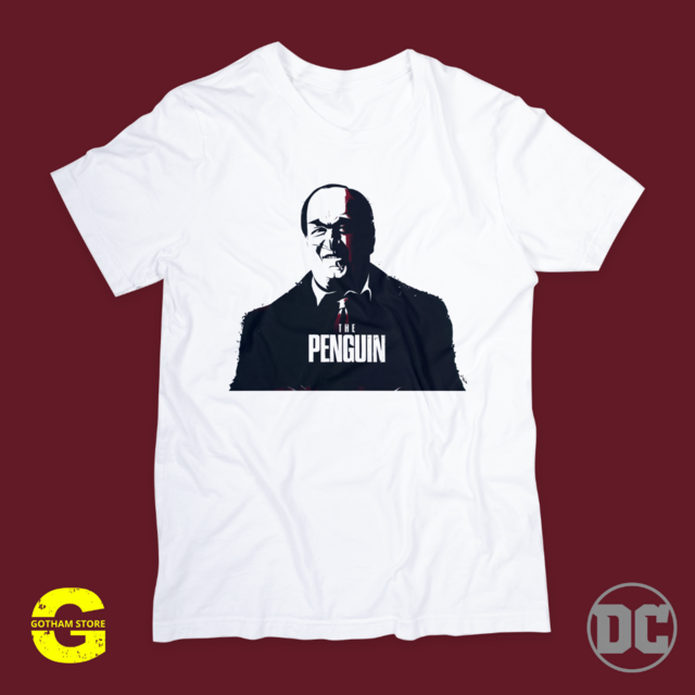 Remera The Penguin 100 algodon Unisex y ninos