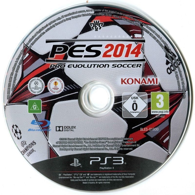 Pes 2014 Ps3 Playstation 3 Jogos Futebol Outros