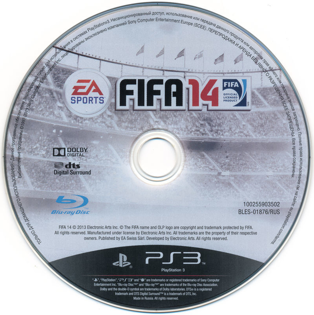 Electronic Arts FIFA 2014 (PS3) 