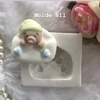 Molde de Silicone Urso/Bebê na carta Cód 365