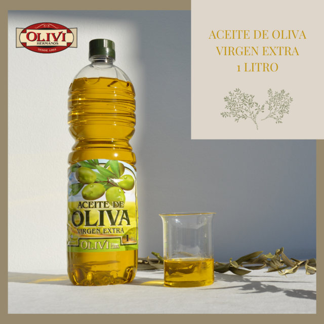 ACEITE DE OLIVA VIRGEN EXTRA 1 LITRO x 12 unidades