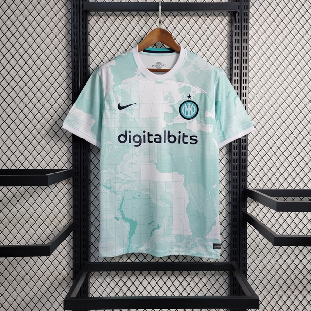 CAMISA NIKE INTERNACIONAL OFICIAL 2 2019/20 SEM NÚMERO FEMININA BRANCO